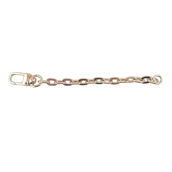 NEW Gold Tone Purse Strap‎ Lobster Clasp Swivel Chain Extender 6 Inch - Picture 1 of 4